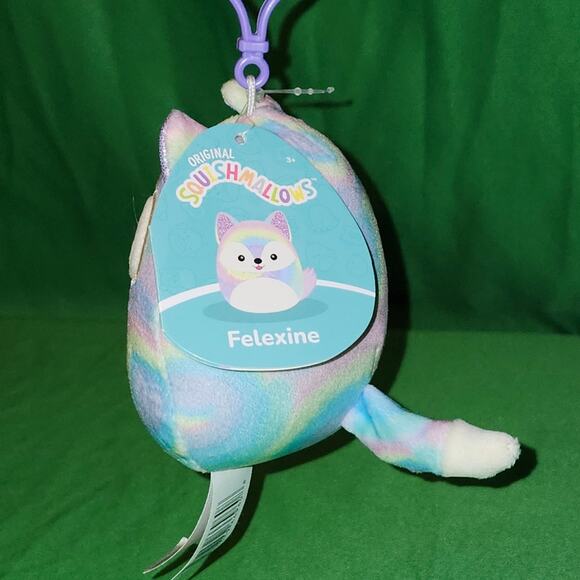 BLACK FRIDAY SALE - Felexine the fox Squishmallow clip NWT 2022 - Picture 6 of 6